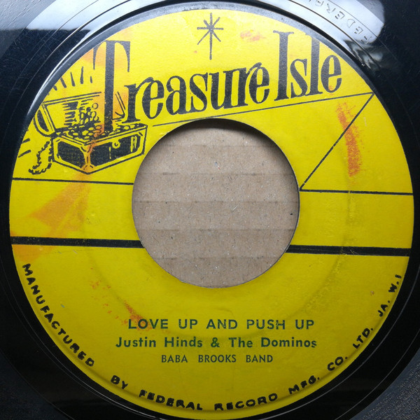 Justin Hines And The Dominoes – Rub Up Push Up (1965, 3-Prong 