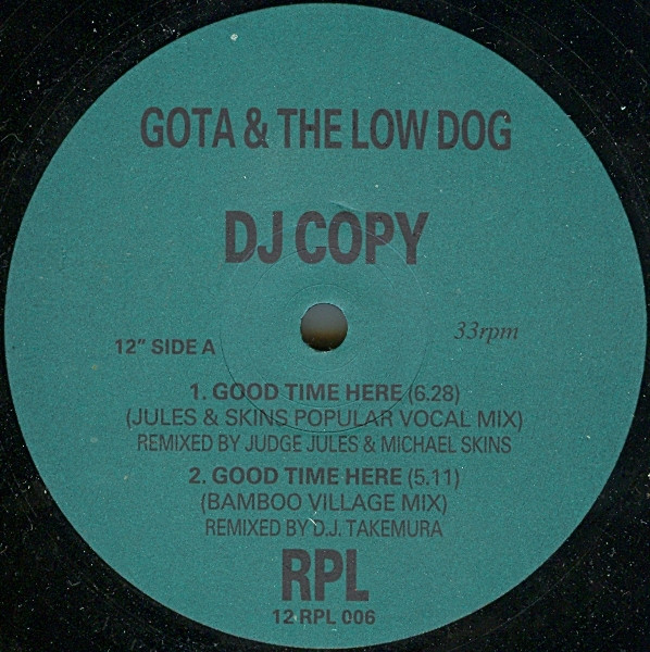 lataa albumi Gota & The Low Dog - Good Time Here