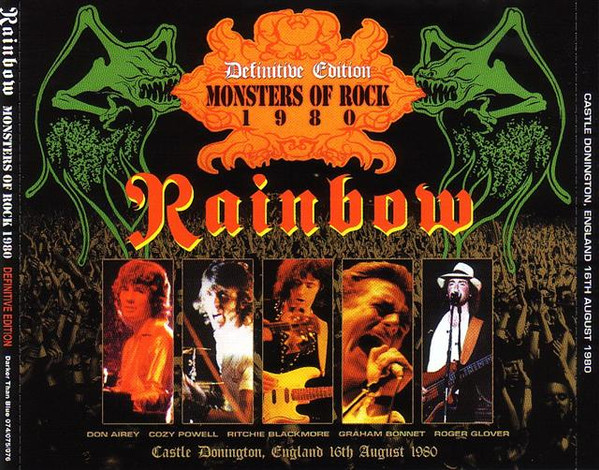 Rainbow – Monsters Of Rock 1980 Definitive Edition (2009, CD 
