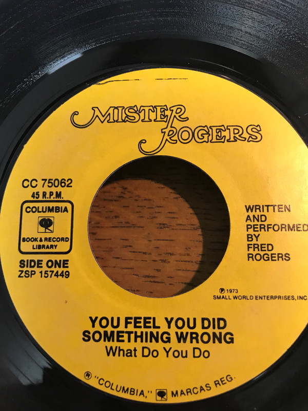 last ned album Mister Rogers - You Feel You Did Something Wrong What Do You Do