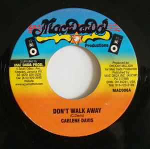 Carlene Davis - Don't Walk Away album cover