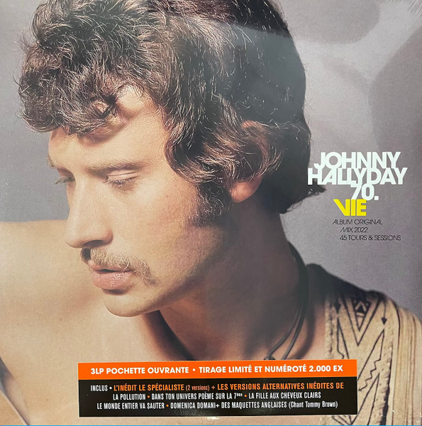 Johnny Hallyday Vie: Deluxe & Numbered Edition - Sealed French 4