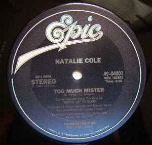 Natalie Cole - Too Much Mister album cover