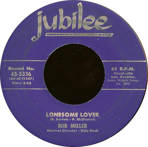 descargar álbum Bob Miller - Lonesome Lover
