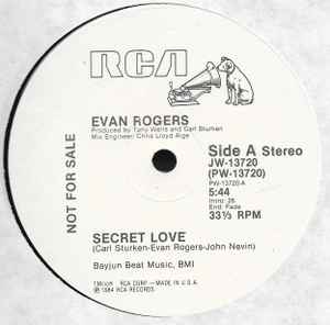 Evan Rogers - Secret Love album cover