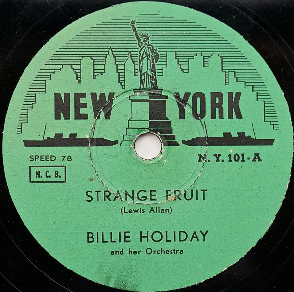 Billie Holiday And Her Orchestra - Strange Fruit / Fine And Mellow