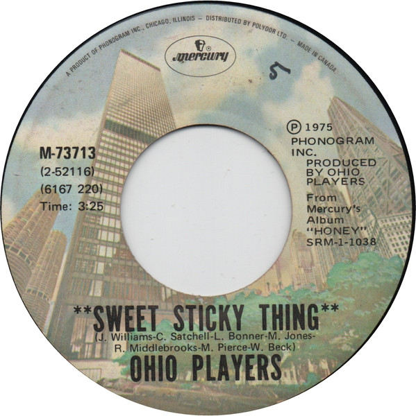 Ohio Players – Sweet Sticky Thing / Alone (1975, Vinyl) - Discogs