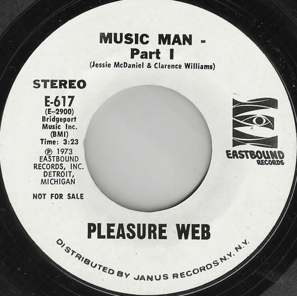 Pleasure Web – Music Man (Part I & II) (1973, Vinyl) - Discogs