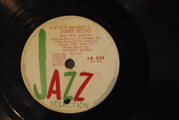 Sidney Bechet And His Blue Note Jazz Men – Blue Horizon / Muskrat