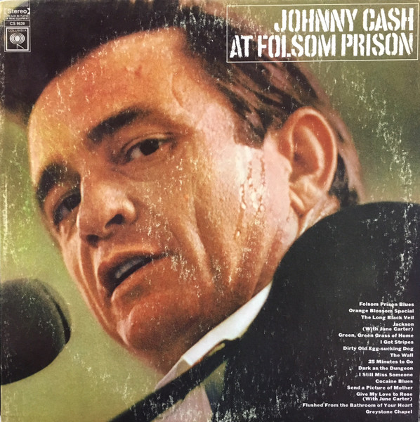 Johnny Cash – At Folsom Prison (1968, Santa Maria Press, Vinyl) - Discogs