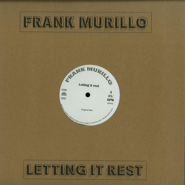 Frank Murillo – Letting It Rest (2017, Vinyl) - Discogs