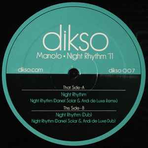 Manolo (18) - Night Rhythm '11 album cover