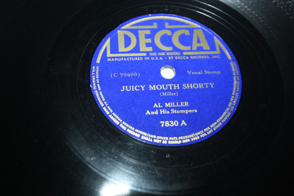 lataa albumi Al Miller And His Swing Stompers - Juicy Mouth Shorty Aint That A Mess
