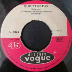 Christophe – Aline (1965, Vinyl) - Discogs
