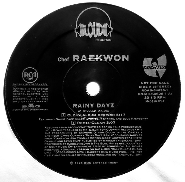 ladda ner album Chef Raekwon - Rainy Dayz