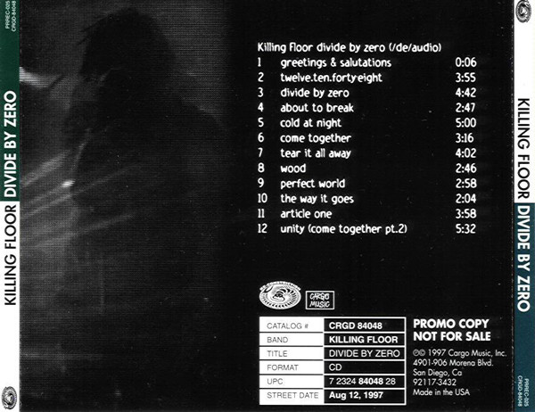 descargar álbum Killing Floor - Divide By Zero