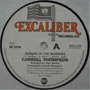 Carroll Thompson - Smiling In The Morning album cover