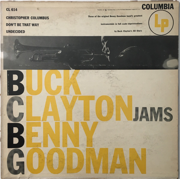 Buck Clayton Jams Benny Goodman (1955, Vinyl) - Discogs