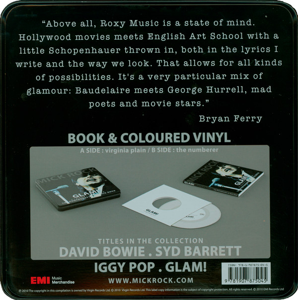 baixar álbum Roxy Music Mick Rock - Glam The Photography Of Mick Rock