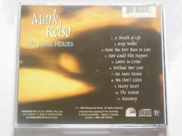 last ned album Mark Kelso - No More Heroes