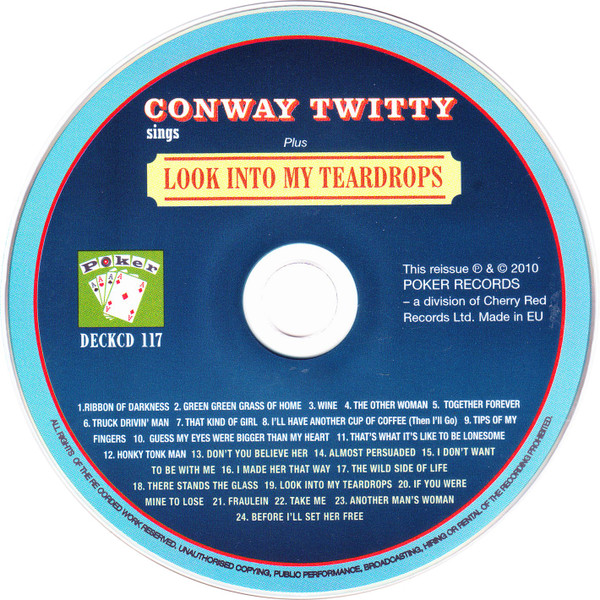 télécharger l'album Conway Twitty - Conway Twitty Sings Look Into My Teardrops