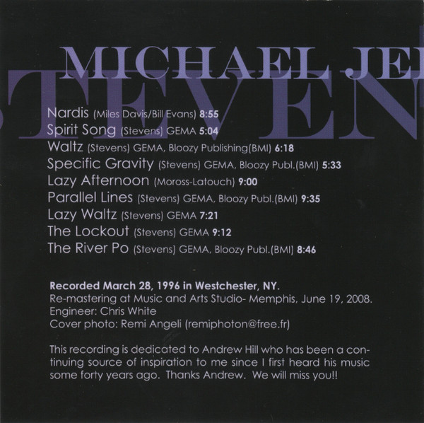 ladda ner album Michael Jefry Stevens Trio - For Andrew