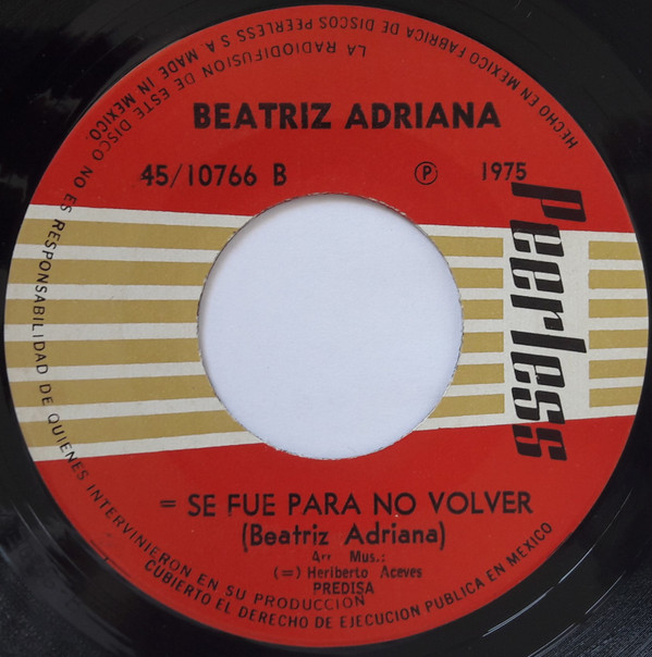 baixar álbum Beatriz Adriana - Ya No Insistas Corazon Se Fue Para No Volver