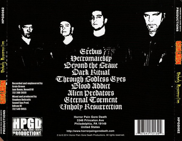 descargar álbum Grim Legion - Unholy Resurrection