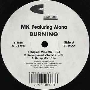 Marc Kinchen - Burning album cover