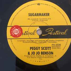 Peggy Scott & Jo Jo Benson - Sugarmaker album cover