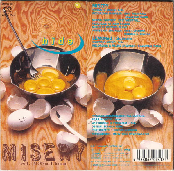 hide – Misery (1996, CD) - Discogs