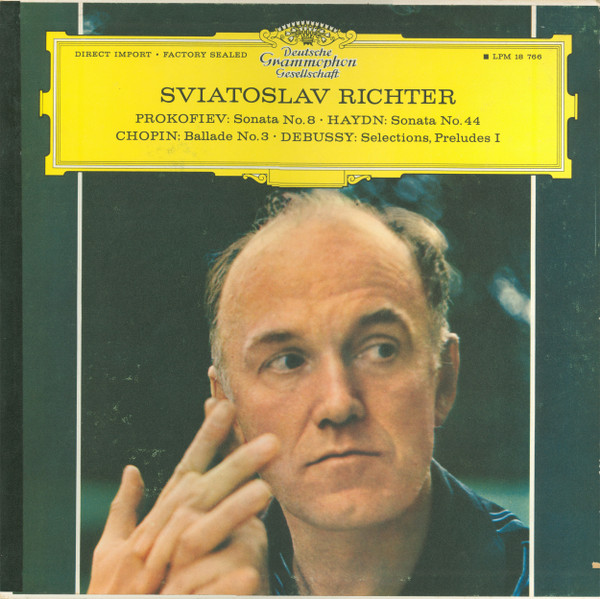 Sviatoslav Richter – Sviatoslav Richter (1962, Vinyl) - Discogs