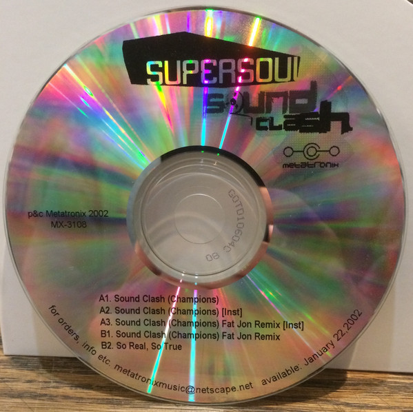 Supersoul – Sound Clash (Champions) (2002, CDr) - Discogs