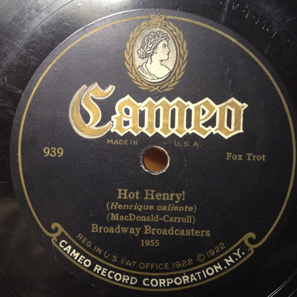 télécharger l'album Broadway Broadcasters - Hot Henry Poor Papa
