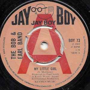 The Bob & Earl Band - My Little Girl album cover