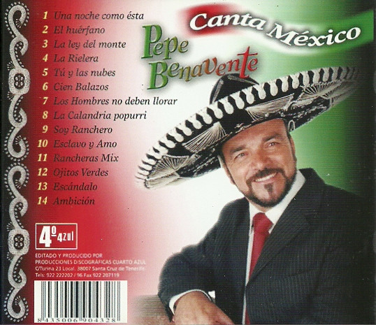 Album herunterladen Pepe Benavente - Canta México