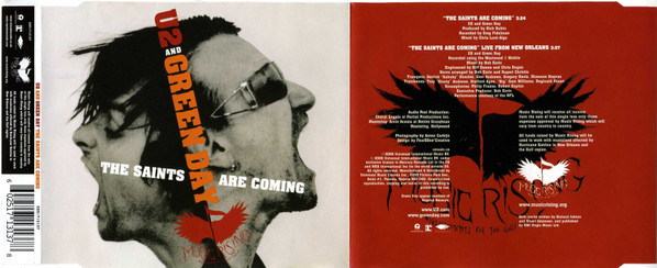 U2 And Green Day - The Saints Are Coming | Island Records (0251713137) - 7