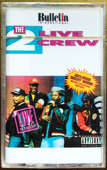 The 2 Live Crew – Live In Concert (CD) - Discogs
