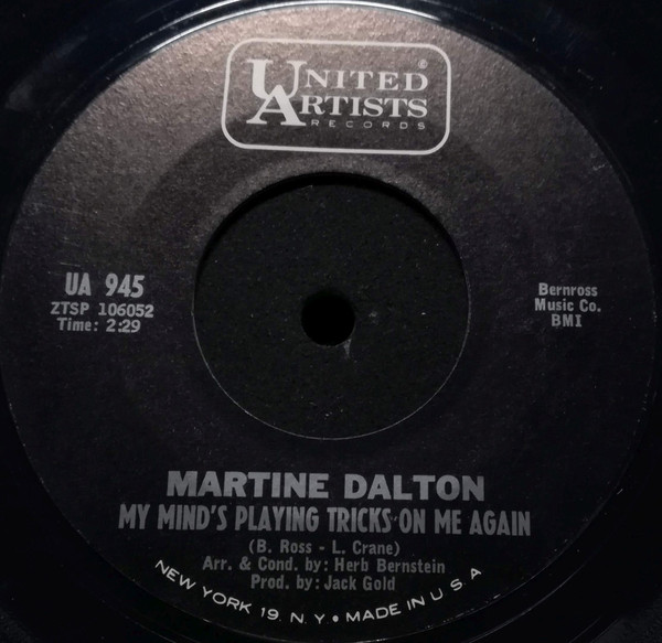 descargar álbum Martine Dalton - Empty My Minds Playing Tricks On Me Again