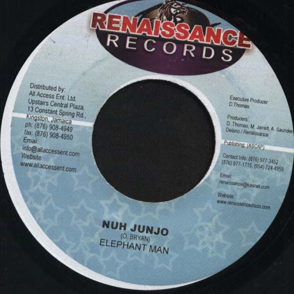 Elephant Man / Loogaman – Nuh Junjo / Teaser (2005, Vinyl) - Discogs