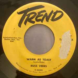 Russ Veers - Warm As Toast / The Answer album cover