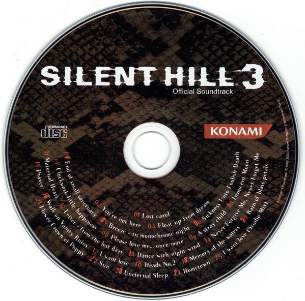 サイレントヒル3 　オリジナルサウンドトラック
