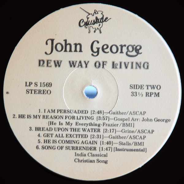 lataa albumi John George - New Way Of Living