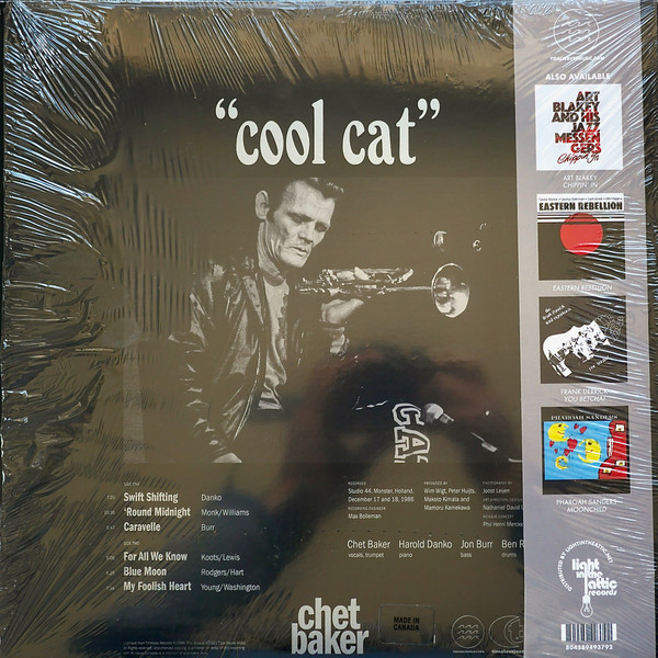 Chet Baker - Cool Cat | Tidal Waves Music (TWM71) - 2