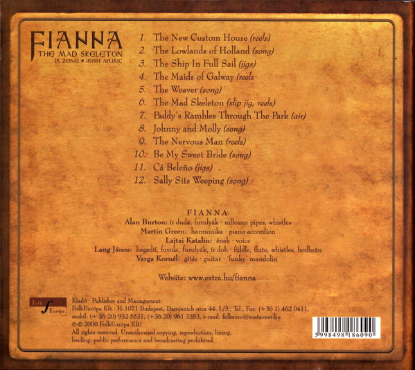 last ned album Fianna - The Mad Skeleton