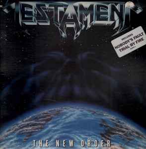 Testament (2) - The New Order album cover