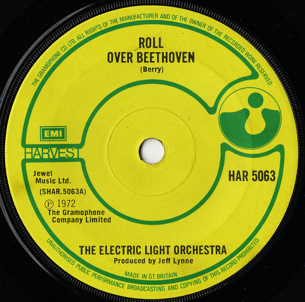 The Light Orchestra – Roll Over Beethoven (1973, Solid Vinyl)