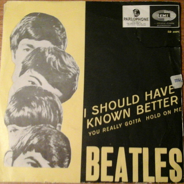 The Beatles – I Should Have Known Better (1969, Large Center Hole 