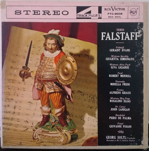 Opera Classics FALSTAFF by Verdi (CD 1998) Recorded in Budapest