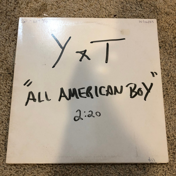 Y & T – All American Boy (1985, Vinyl) - Discogs